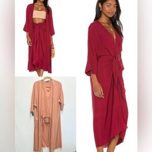 Haight Robe and Sarong wrap Dress